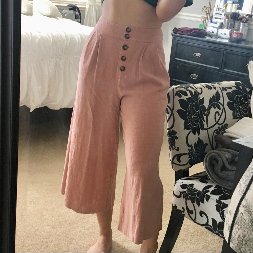 SOLD- topshop culottes